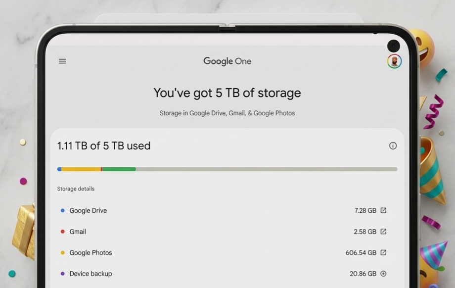Google Drive 5TB Storage